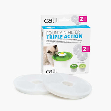 CATIT Filtro para Flower Fountain 3L - Pack 2 Uds