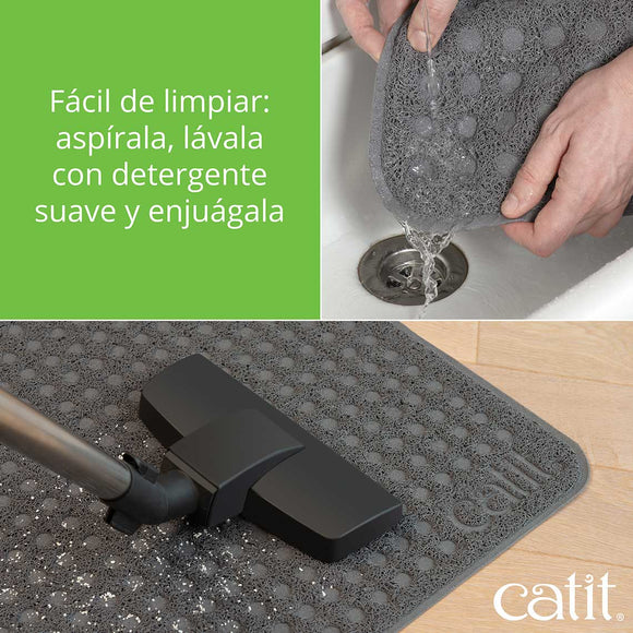 Alfombra Mat Rectangular Catit - Para Baño Arenero Pequeña
